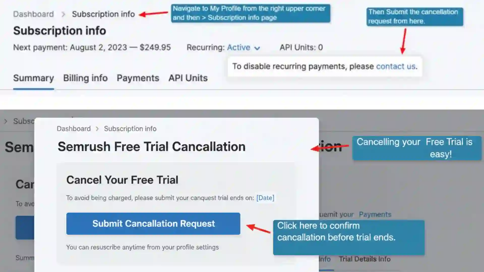 Can I Cancel Semrush Free Trial? Complete Step-by-Step Guide