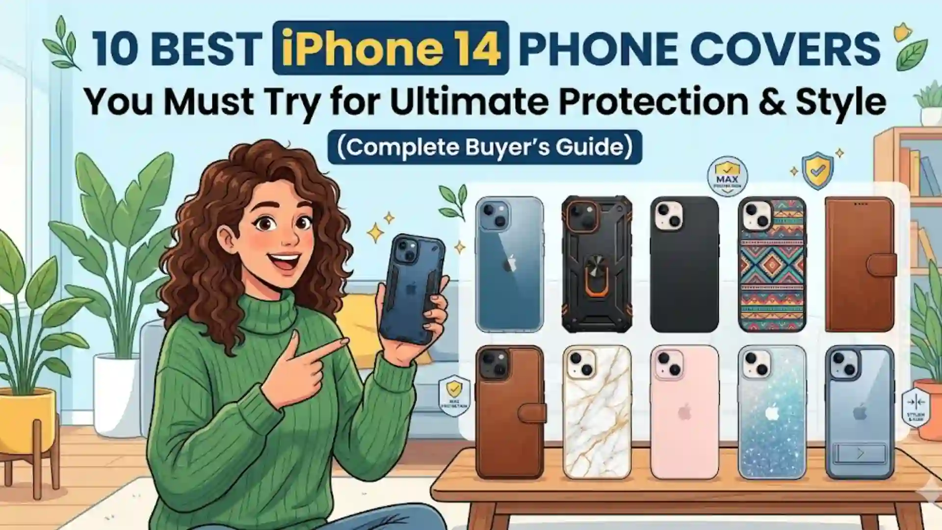 10 Best iPhone 14 Phone Covers You Must Try for Ultimate Protection & Style (Complete Buyer’s Guide)