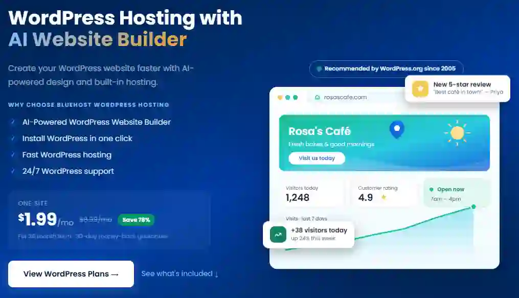 Bluehost Happy New Year Discount