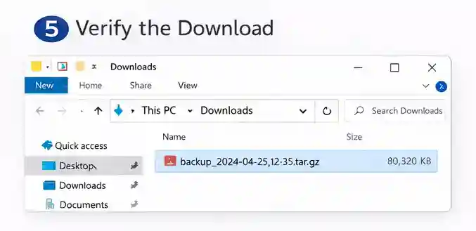 Verify the Download